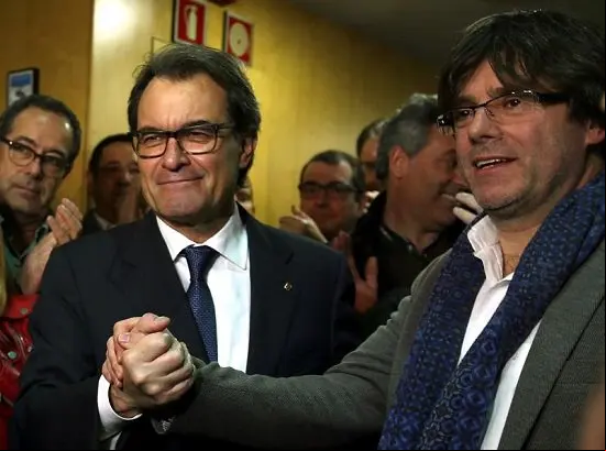 puigdemont artur mas