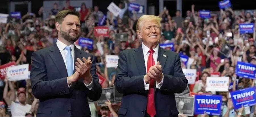 James David Vance y Donald Trump