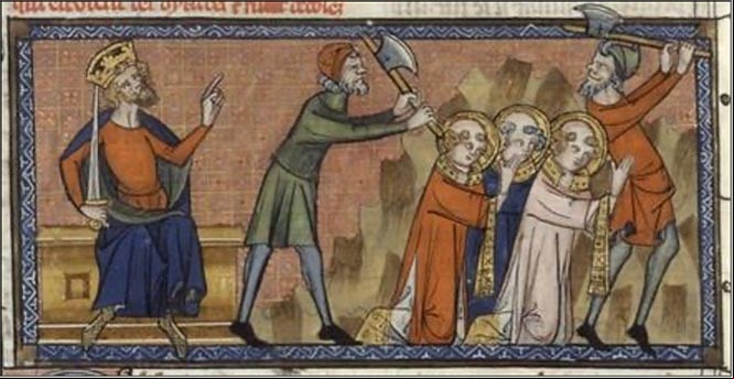 La persecución cristiana del emperador Diocleciano
