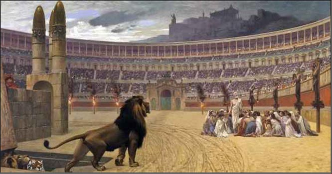 La última oración de los mártires cristianos de Jean-Léon Gérôme