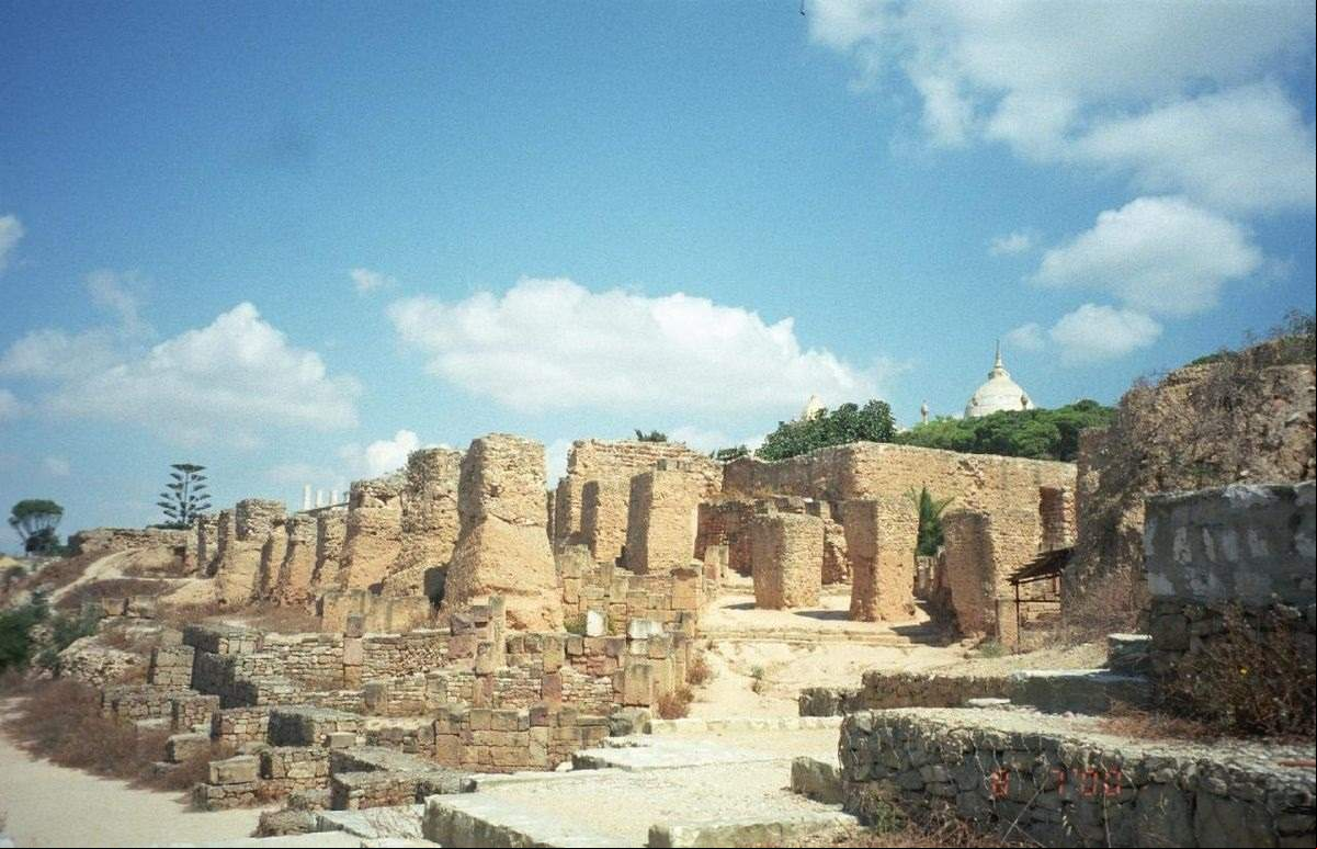 colina de Byrsa cartago Wikipedia