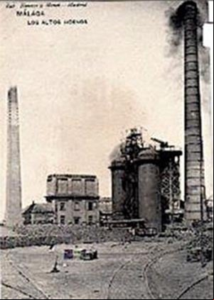 Fábrica de Manuel Agustín Heredia, en el polígono industrial de los Altos Hornos de Marbella 1847