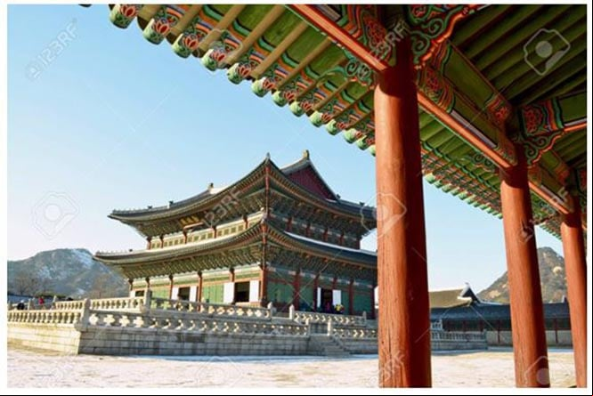 Palacio Gyeongbokgung en Seúl