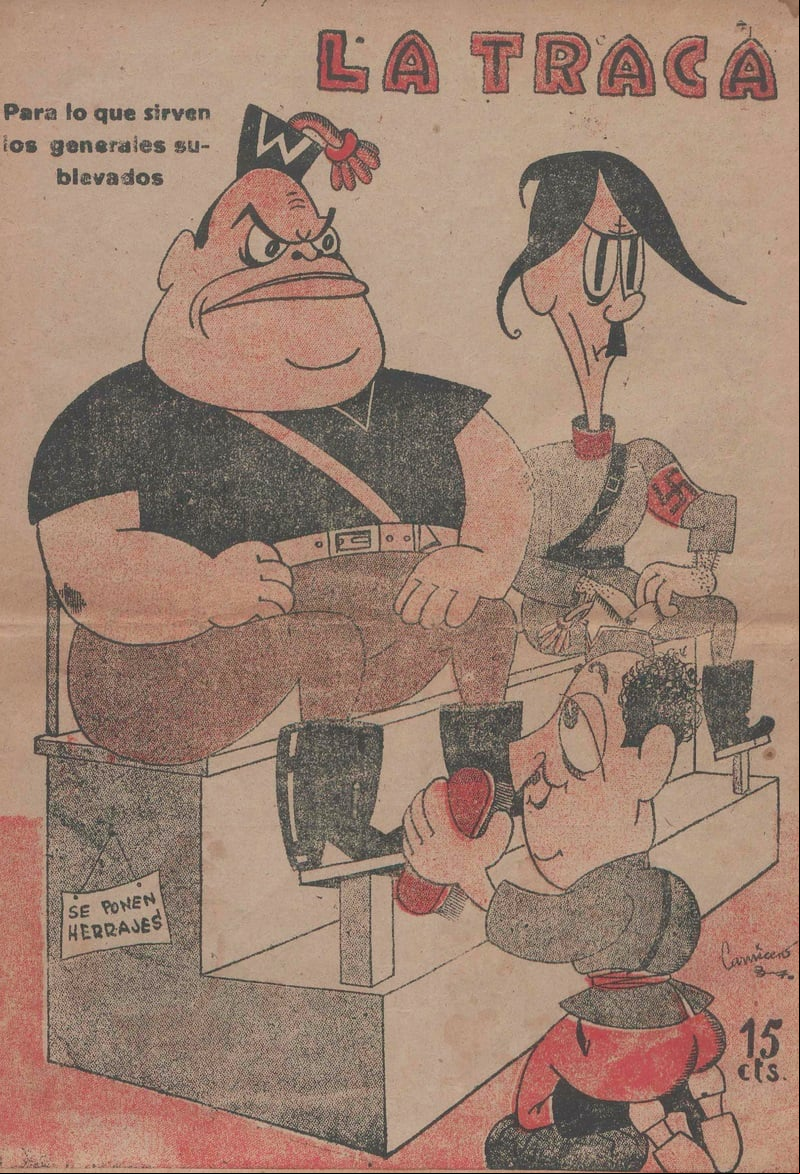 franco hitler mussolini