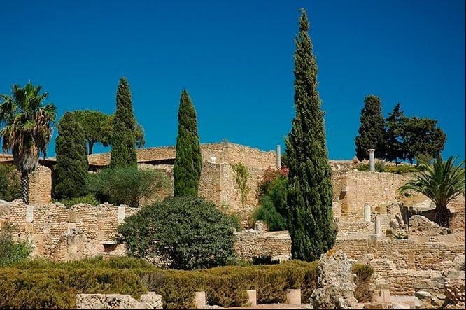 Ruinas de Cartago en la Colina del Odeón