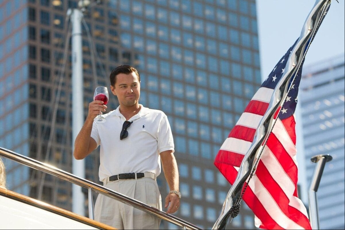 Leonardo DiCaprio El lobo de Wall Street