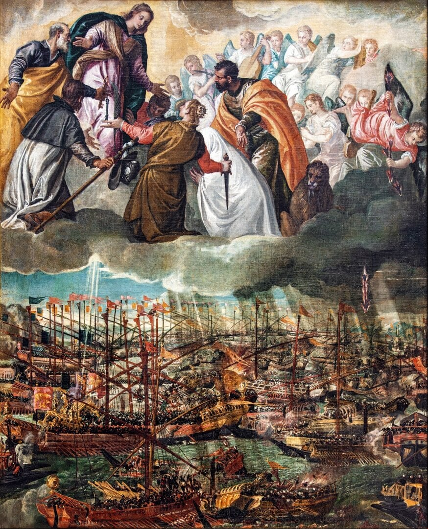 (Venice) Allegoria della balaglia di Lepandao - Gallerie Accademia