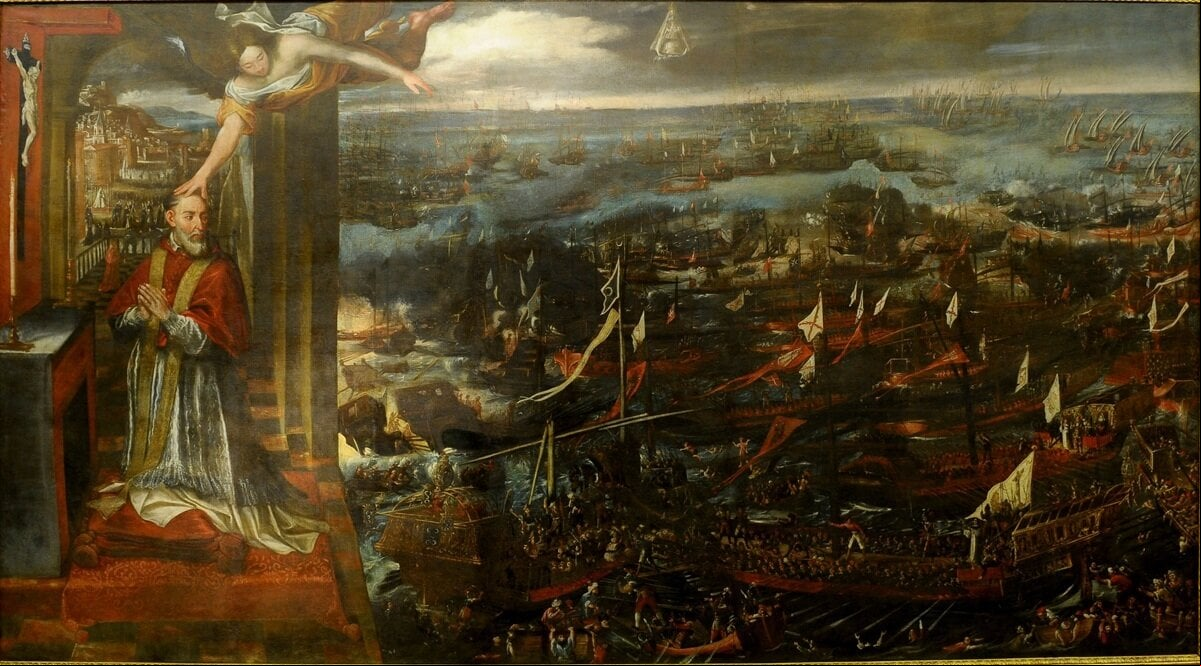 Revelación_a_san_Pío_V_de_la_victoria_de_la_Santa_Liga_en_Lepanto
