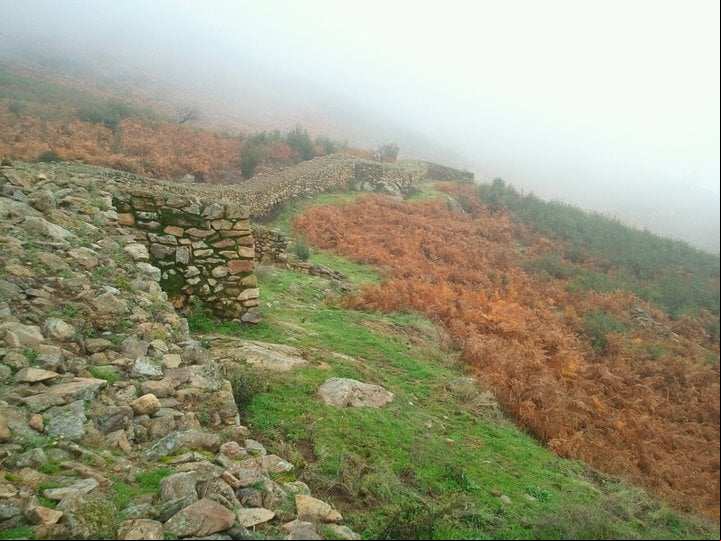 Detalle_de_la_muralla_del_Castro_Celta_El_Raso